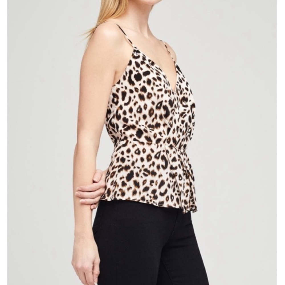L’Agence Silk Chiara Twist Tank NWT